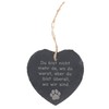 Spruchreif Slate Heart with Saying | Slate Board in Heart