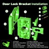Geinxurn 1-3/8" - 1-3/4" M2 Steel Door Lock Installation Kit