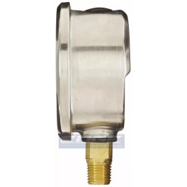 PIC LIQUID FILLED PRESSURE GAUGE 0-200 PSI, 2.5" FACE, 1/4" NPT LOWER MOUNT WOG