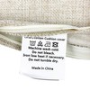 DrupsCo New Jersey Pillow Covers 18x18 - Cotton Linen New