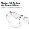 PAERDE Safety Glasses with Clear Anti Fog Scratch Resistant Wrap-Around