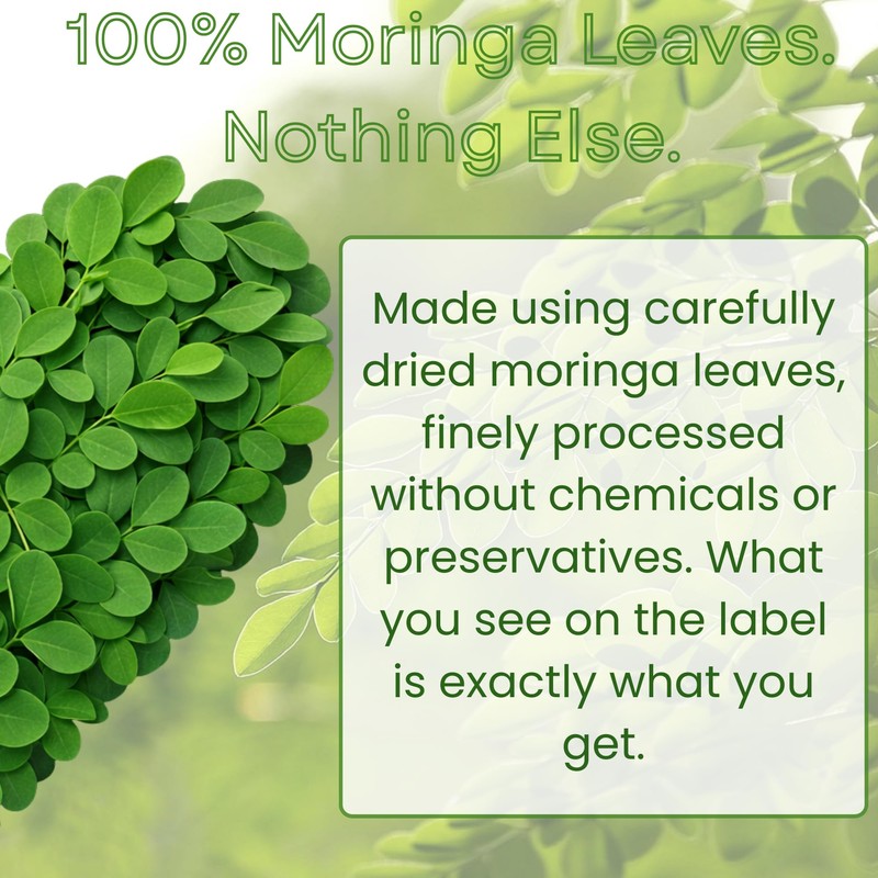 BASIC AYURVEDA Moringa Leaf Powder | 7.05 Oz (200g) |
