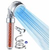 MineralStream LED Ionic Shower Head Kit with Replacement Beads +