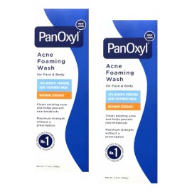 Panoxyl Lavado De Espuma Para Acné 10% Peróxido De Benzoilo