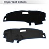 RATCHROLL Interior Dashboard Cover for Ford for Ranger 1989-1994 Non-Slip