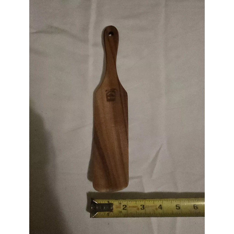 ADE 5PCS Wooden Spurtles Set, Non-Stick Natural teak Wood Spatulas