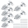 6 Pcs Kitchen Units Door Hinges, Soft Close Cupboard Wardrobe