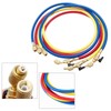 Refrigerant Charging Hose with Ball Valves HVAC Hoses 1/4'' SAE