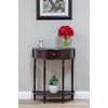 Frenchi Home Furnishing End Table/Side Table, Espresso Finish