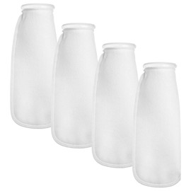 Aquatic Experts Filter Socks 200 Micron - 4 Inch Ring by 14 Inch Long – Long - Premium Aquarium Felt Filter Bags - Custom Made in The USA