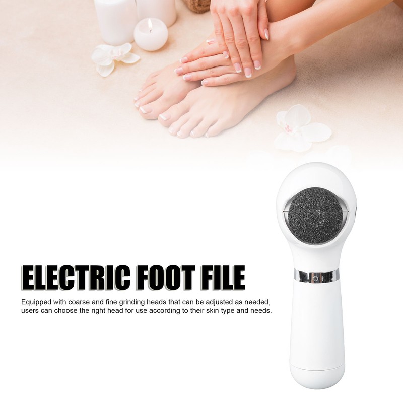 Electric Foot Grinder 2pcs Grinding Head Callus Removal Automatic USB