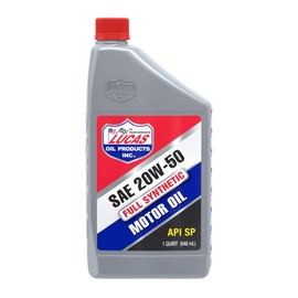 Lucas Oil 10054 Synthetic 20W-50 High Performance Motor Oil - 1 Quart (Pack of 6)