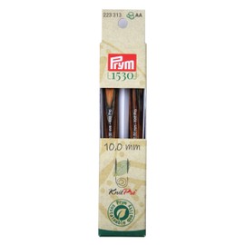 Prym 223333/2 x 13 x 1 cm Brown Wood Knitting Needle Tip