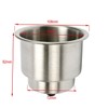 FreeTec Stainless Steel Drink Holder with Drain Bottle Holder for
