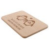 Spruchreif Wooden Breakfast Board with Engraving Bread Board with Sayings