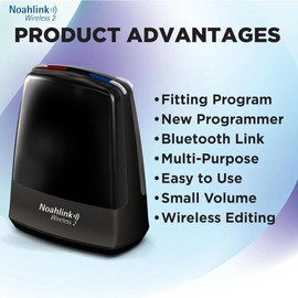Noahlink Wireless 2 Bluetooth 5.3 Digital Hearing Aid Programmer (USB-C) | Puretone Ltd