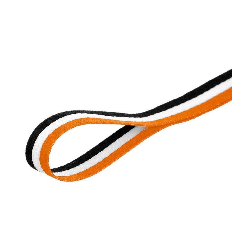 [Allegra K] Striped Canvas Shoelaces, Flat Laces, Flat Laces, Wide