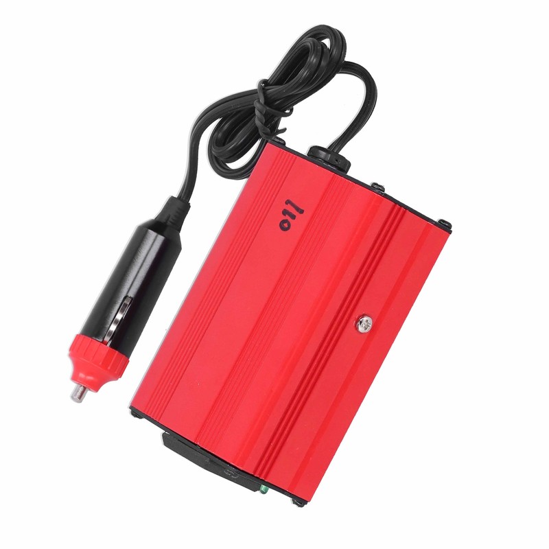 300W Power Inverter Dual USB Ports for Automobile Home Outdoor