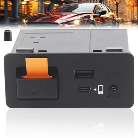 Dasbecan TK78-66-9U0C Type-C Mazda Apple Carplay Android Auto Retrofit Kit Compatible with Mazda 2 3 6 CX3 CX5 CX9 MX5 2014-2020 Adapter Interface Port 00008FZ34 MZD Connect System Upgraded P2.1