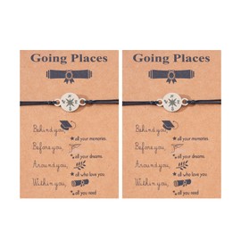 Graduation Gifts Graduation Bracelets for Women Mens Girls Boys High School College Graduation Gifts 2024