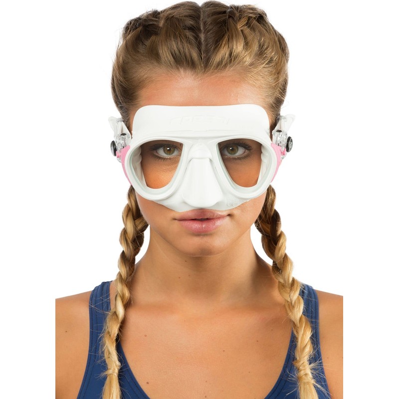 Cressi Calibro Diving Mask - White, Uni