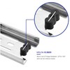 6 Pairs of 10 Inch Hardware 3-Section 100 LB Capacity