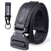Mozeto Tactical Belt, Unisex Military Belt with Quick Release Metal