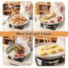 Bobikuke Non-Stick Crepe Pan, Cast Aluminium Pancake Pan 20 cm,