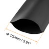 uxcell Heat Shrink Tubing, 6"(150mm) Dia 240mm Flat Width 2:1