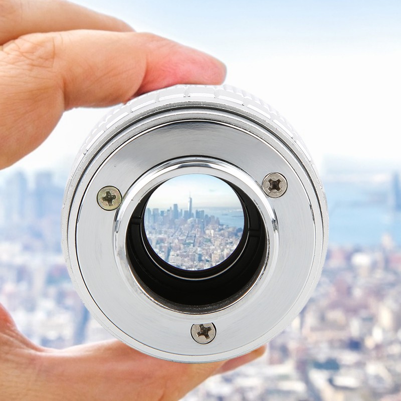 50mm F1.4 C Mount Lens Used with Adapter Ring for