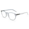 The Classic Flexible Readers, Unisex Round Full Frame Reading Glasses