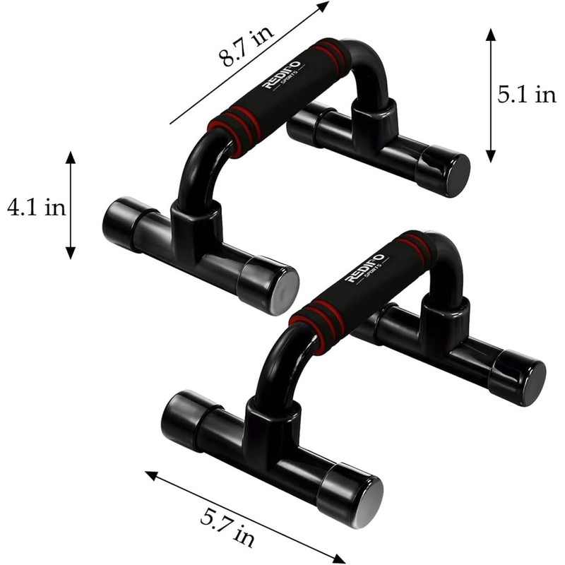 Redipo Push Up Bars Strength Training - Workout Stands With
