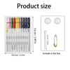 10 Boxes Quick Fix Sewing Kit, Easy Pre Threaded Needle