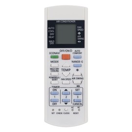 ALLIMITY Replace AC Control fit for Panasonic Air Conditioner A75C3300 A75C3208 A75C3706