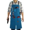 Woodworking Apron, Tool Apron, Canvas, Multiple Pockets, Adjustable Zipper, Metal
