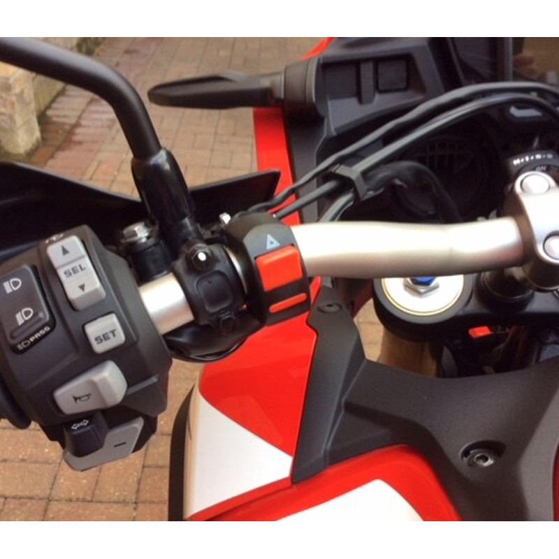 Motorbike Hazard Warning Light Switch - Universal Fit for 22mm