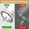 2 Pack Magnetic Straw Covers Compatible with Brumate Era 30&40