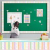Zonon Classroom Bulletin Board Border 65 Feet Polk Dot Stripes