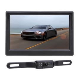 Wireless Backup Camera 5-inch for Truck, Easy to Install Back Up Camera, IP69 Waterproof Night Vision Reverse Cameras, HD 1080P Rear View Camera for Trucks SUVs