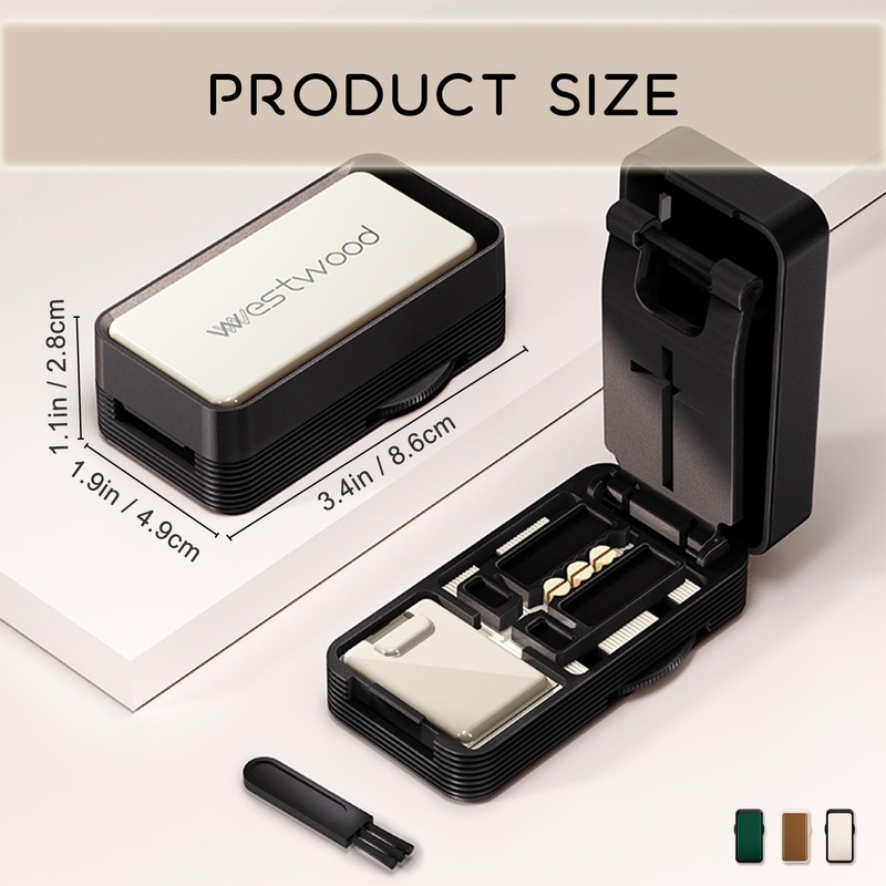 Niuthreee Pill Cutter - 1/4 & 1/2 Pill Splitter for