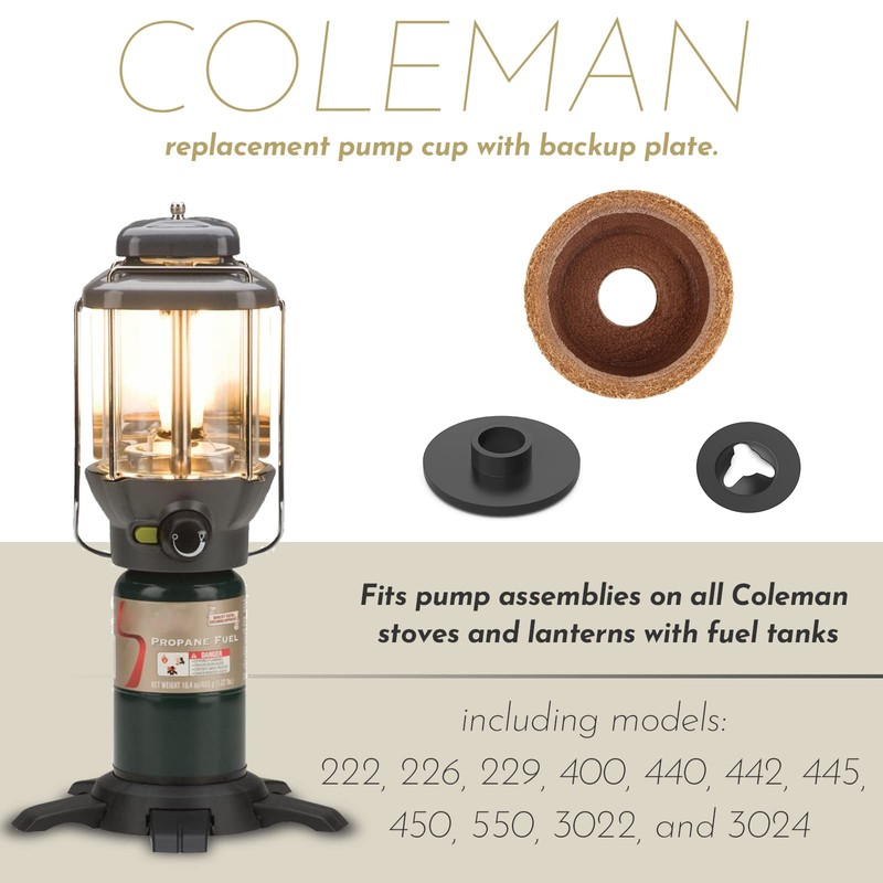 3000005094 For Coleman Lantern Stove Pump Cup Replacement Kit with