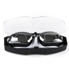 Swim Cap Goggles Set Electroplated UV Protection Swimming Accessories with