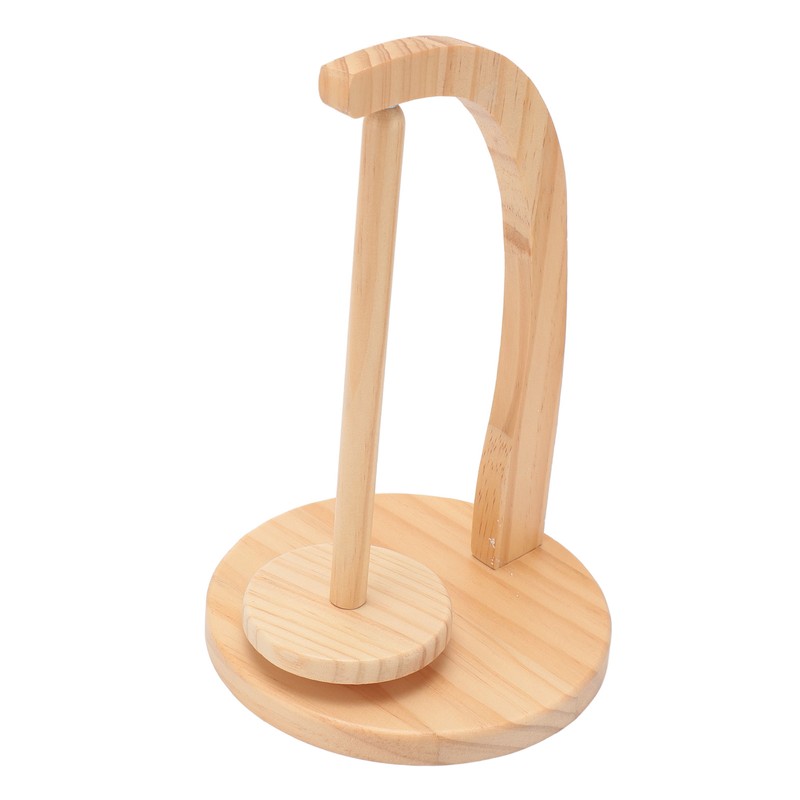 Yarn Holder Easy Installation Stable Structure Rotatable Wooden Yarn Ball