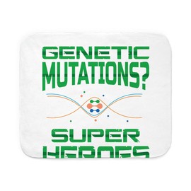 CafePress Genetic Mutation Genet Sherpa Fleece Throw Blanket 60" L x 50" W