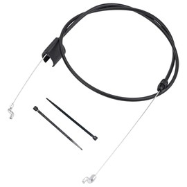 Diskary 746-0957 946-0957 290-64 Engine Zone Control Cable, for MTD Ryobi Troy Bilt Bolens Yard Man Cub Cadet Push Walk-Behind Lawn Mowers 50-Inch Control Cable (2, 746-0957)