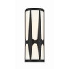 Royston 2 Light Black Sconce