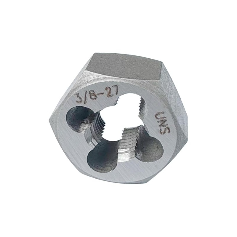 UNS Hex Right Hand Rethreading Die 3/8"-27