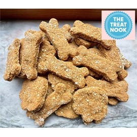 The Treat Nook Dog Treats - Peanut Butter Bites, All-Natural, Handmade In Small Batches, 14oz