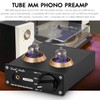Vacuum Tube Phono Preamp, MM Turntable Preamplifier for Record Player/Home
