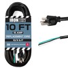 Iron Forge Cable 10 Gauge Replacement Power Cord 10 ft